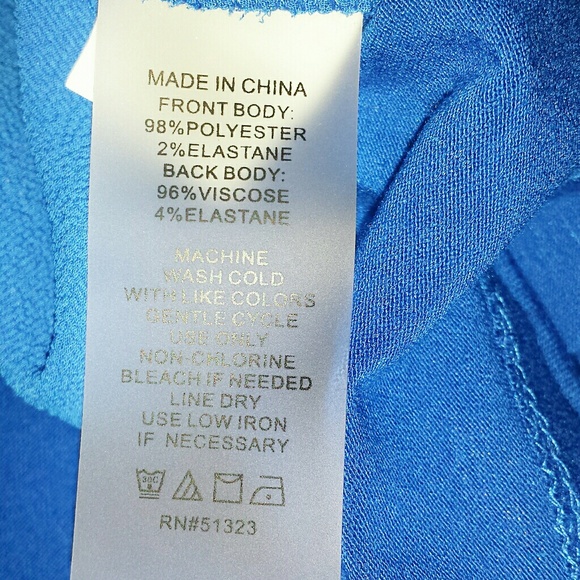 Vince Camuto /Sleeveless / Two toned color. Blue - Picture 8 of 9